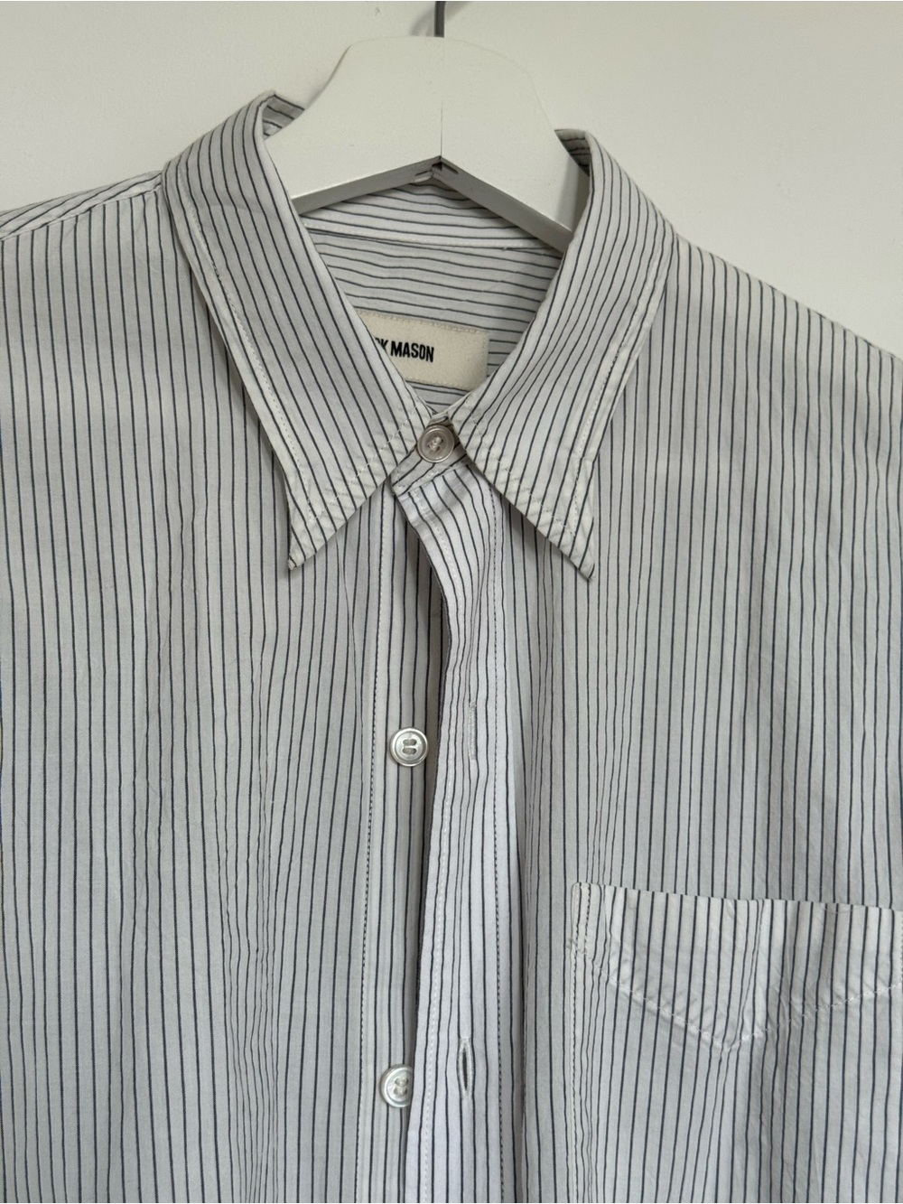Buck Mason Striped Button-Down Shirt - Picture 5 of 7
